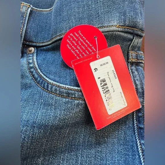 ❌DO NOT BUY ❌Spanx Pull on Flare Jeans Women's vintage Indigo Flared Size M NWT - Picture 8 of 13